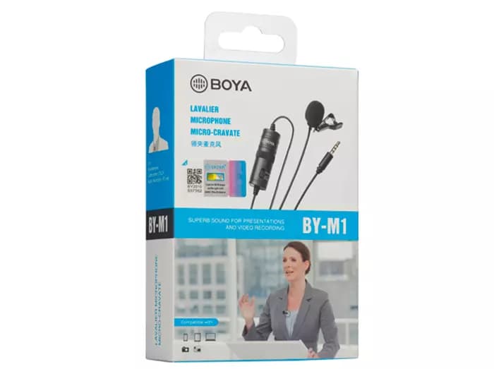 میکروفون یقه ای بویا مدل BY-M1 - یزد موبایل