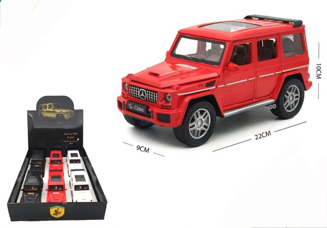 ماشین فلزی بزرگ بنز جی کلاس G63 طاها - تصویر 1