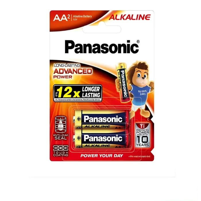 باتری قلمی آلکالاین پاناسونیک مدل Advance Power 1.5V بسته 2 عددی - یزد موبایل