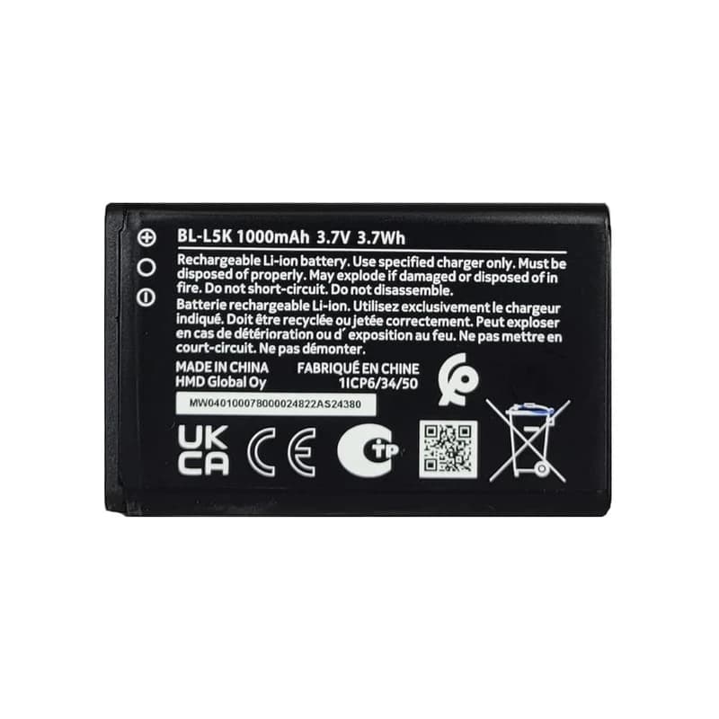 باتری موبایل مدل BL-L5K ظرفیت 1000 میلی آمپر ساعت - تصویر 1