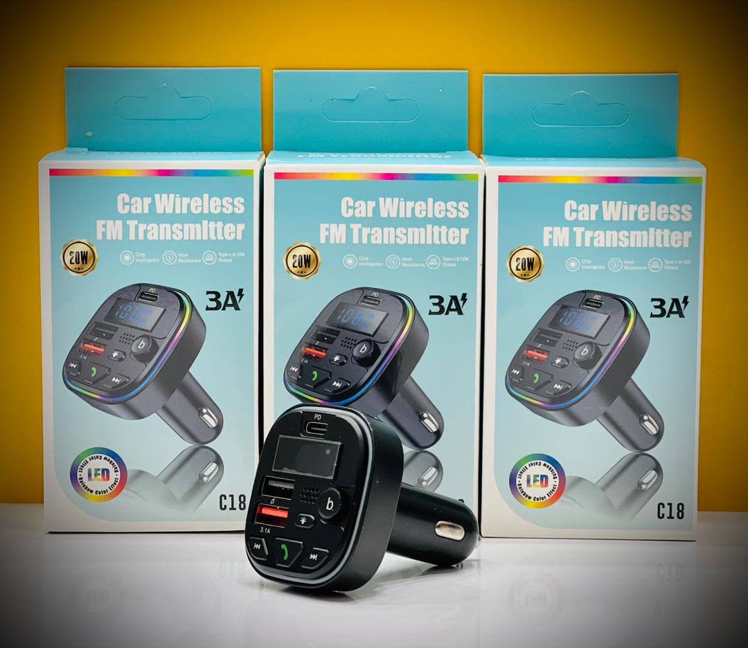 اف ام پلیر + شارژر C18 - تصویر 1