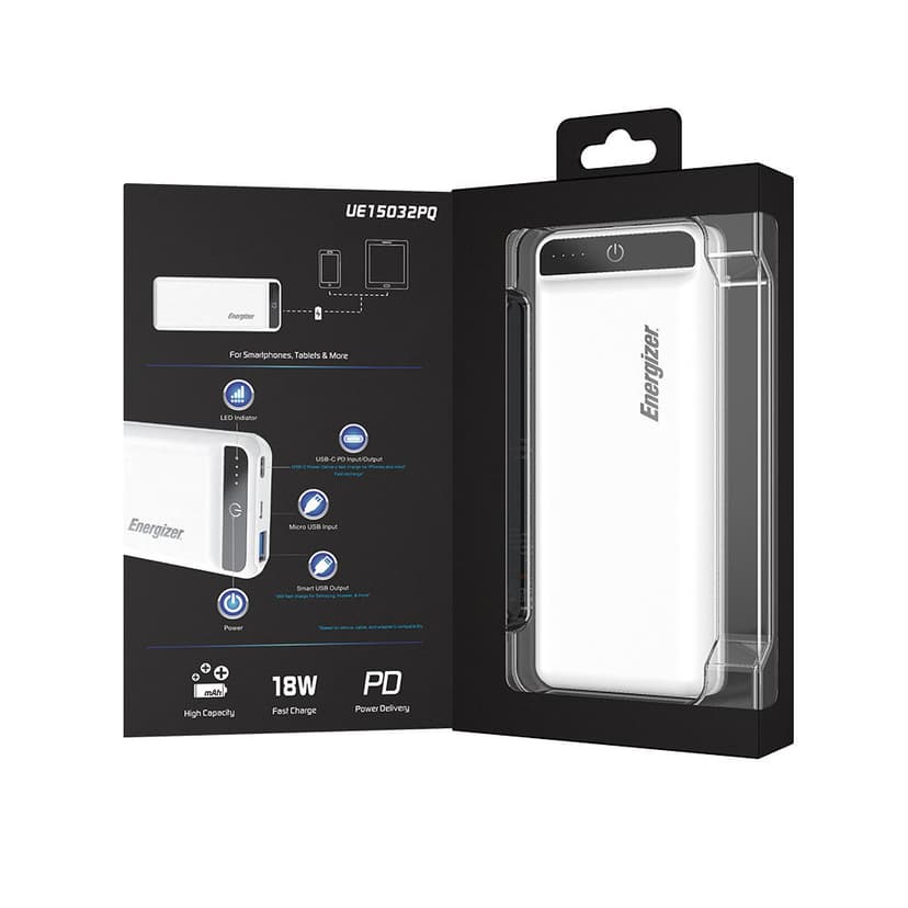 شارژر همراه انرجایزر مدل UE15032 ظرفیت 15000 میلی آمپر ساعت - یزد موبایل