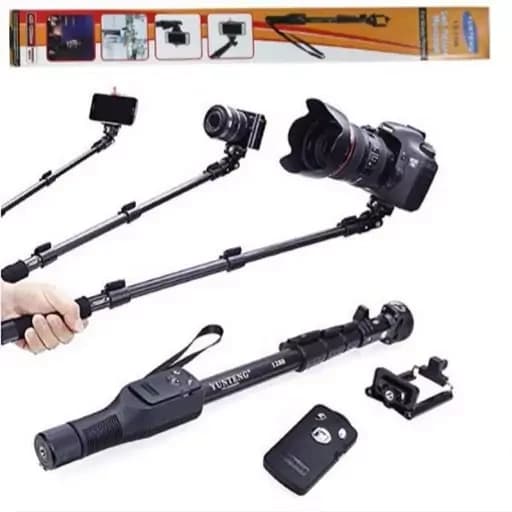 پایه مونوپاد یانتنگ مدل YT-1288 به همراه ریموت با قابلیت Zoom - یزد موبایل