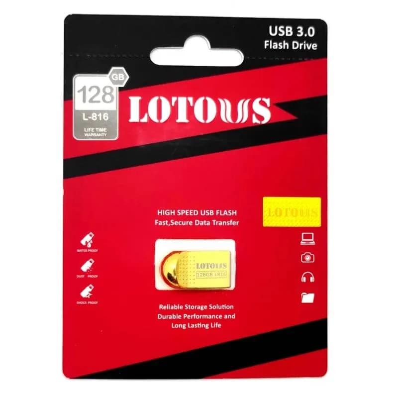 فلش مموری لوتوس مدل L816 ظرفیت 128 گیگابایت - یزد موبایل