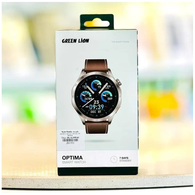 ساعت هوشمند گرین لاین مدل OPTIMA با بند سیلیکونی و ضد آب IP68 - یزد موبایل